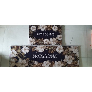 Set 2 thảm nhà bếp hoa văn (giao họa tiết ngẫu nhiên)