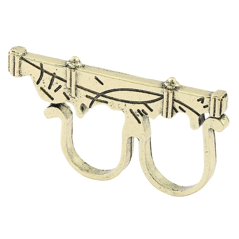 Nhẫn Hai Lớp Phong Cách Hip Hop Dùng Làm Đạo Cụ Chụp Ảnh