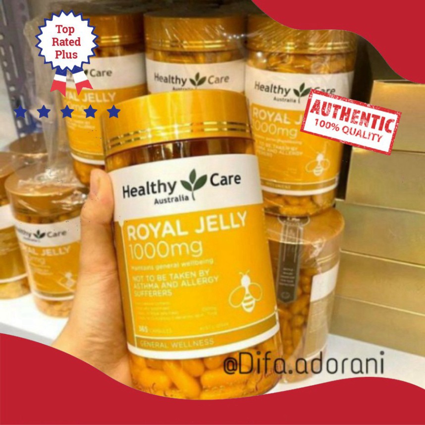 XẢ KHO THANH LÝ HEALTHY CARE ROYAL JELLY - VIÊN UỐNG SỮA ONG CHÚA ÚC XẢ KHO THANH LÝ