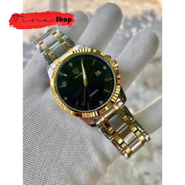 Đồng Hồ Nam, Đồng Hồ nam Đeo Tay Tevise Chống Nước, Chống Bay Màu