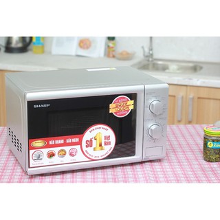 Lò vi sóngcó nướng sharp r-g225, r-g226 dung tích 20 lít bảo hành 12 tháng