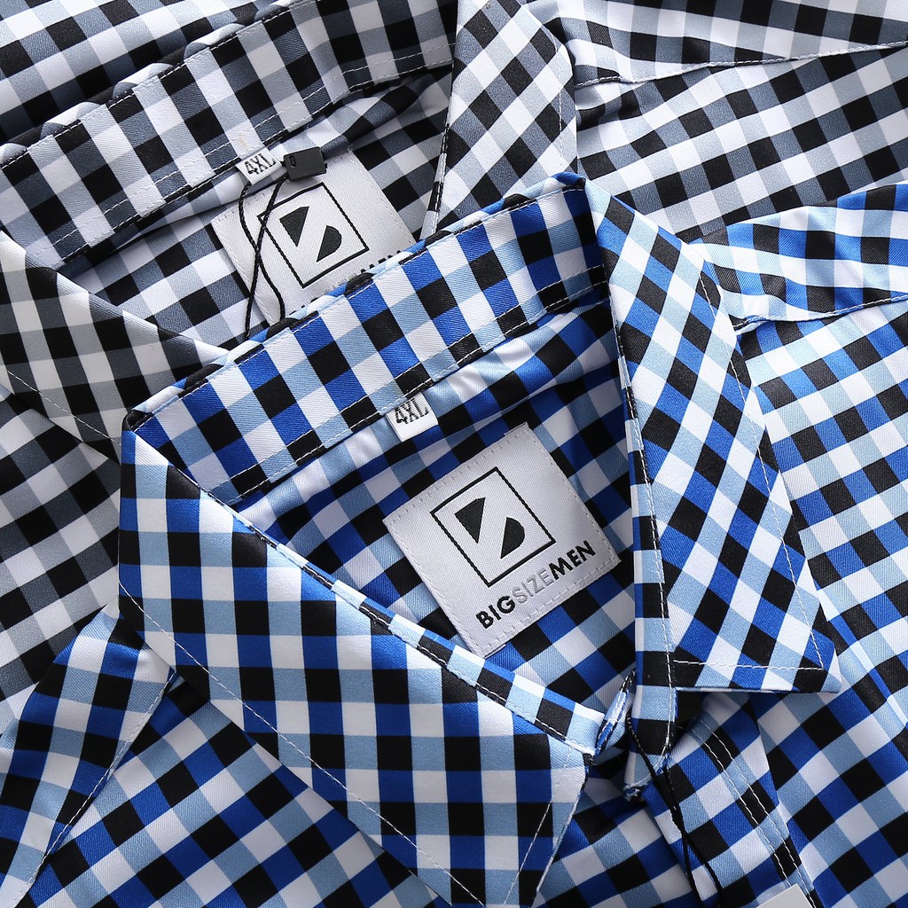 Sơ mi nam caro thời trang bigszie