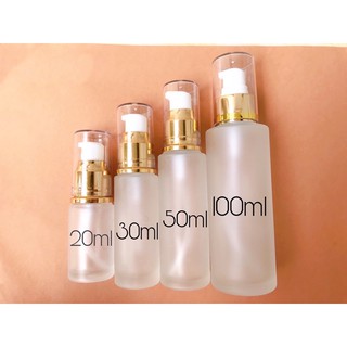 Chai thuỷ tinh mờ xịt giọt 20ml/30ml/50ml/100ml