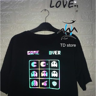 Áo thun phản quang game over