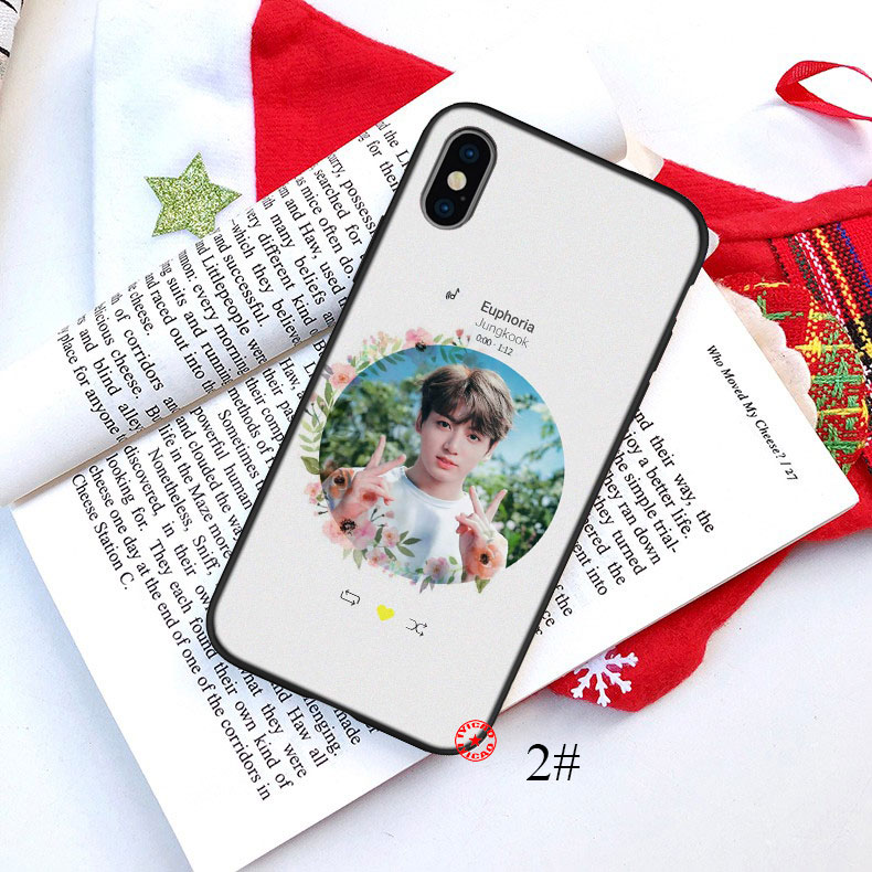 Ốp Điện Thoại Silicon Dẻo Họa Tiết bts jungkook Cho iphone 5 5s 6 6s 7 8 plus xs max xr 10 x 108qf
