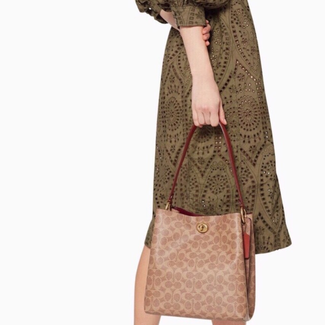 Túi xách Coach bucket bag xuất dư