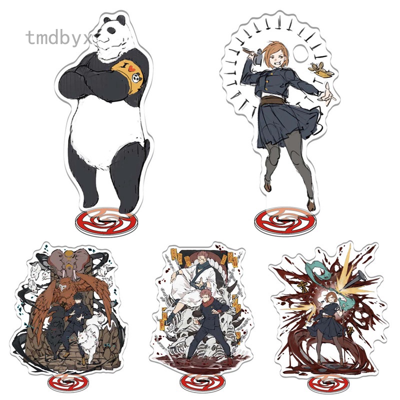 Mô hình nhân vật Jujutsu Kaisen đứng bằng acrylic để bàn trang trí