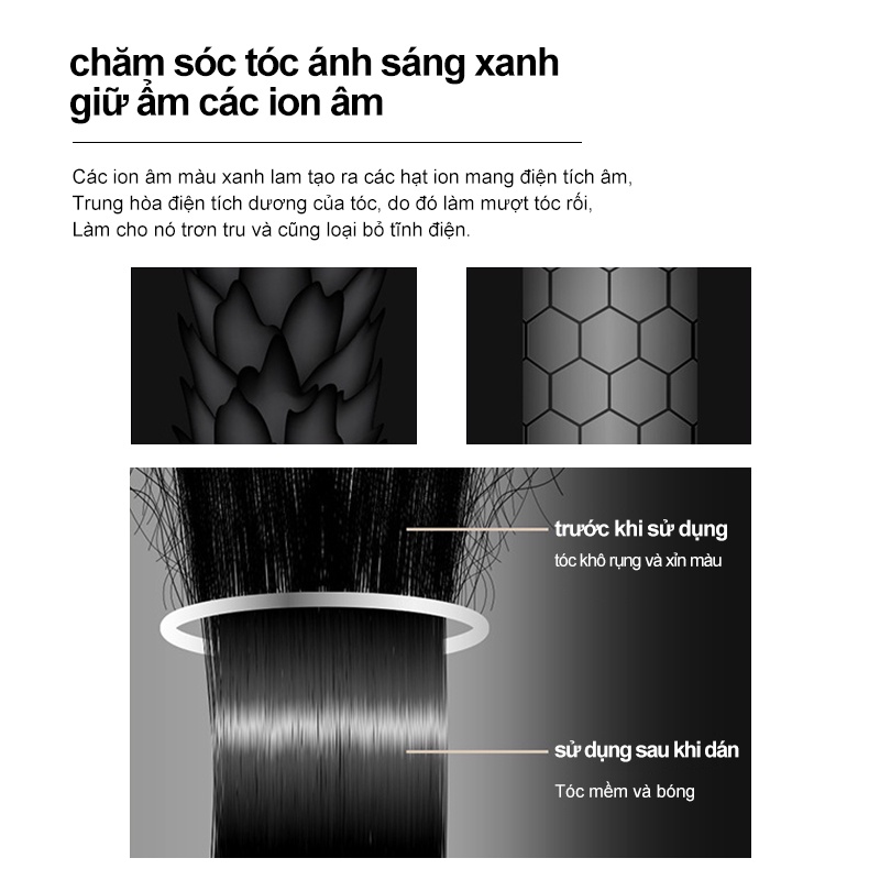 Máy sấy tóc tạo kiểu HAN RIVER công suất lớn cao cấp chính hãng