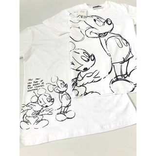Áo thun Mickey - Vải thun 4 chiều full name tag