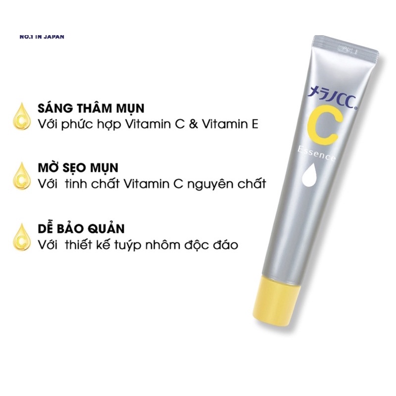 Tinh chất dưỡng trắng da chống thâm nám Melano CC Whitening Essence 20ml