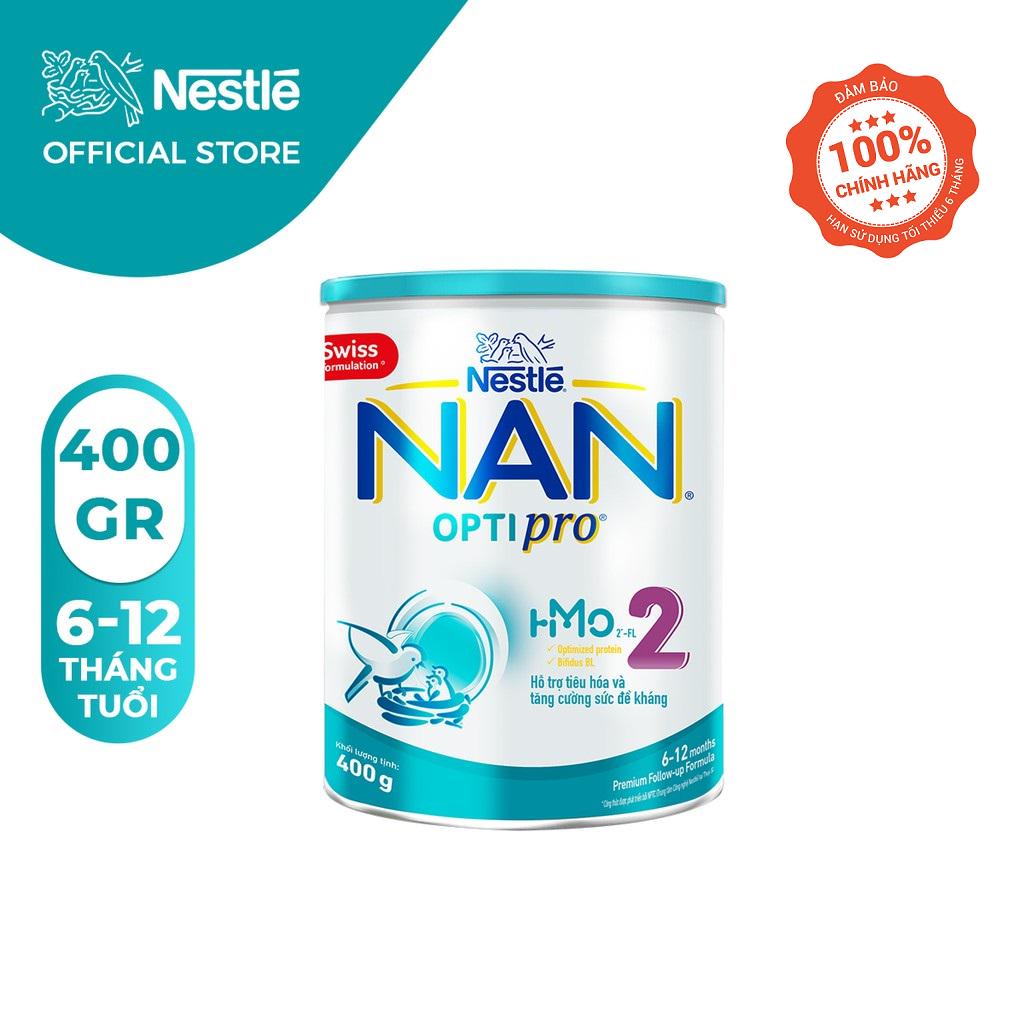 Sữa Bột Nestle NAN OPTIPRO 2 HM-O Hộp 400g