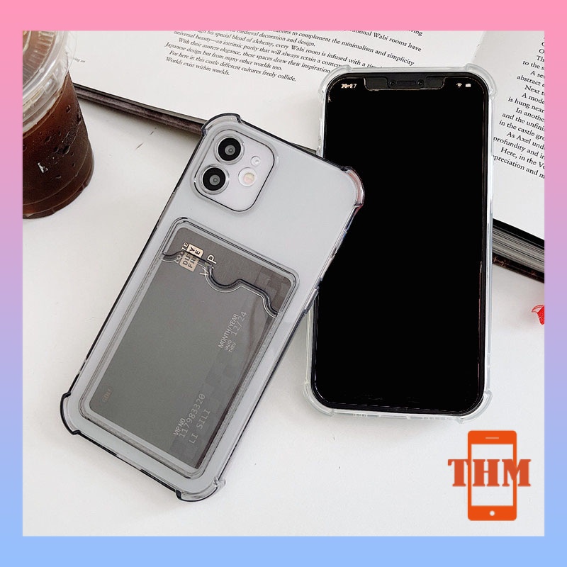 Ốp Điện Thoại Có Ngăn Đựng Thẻ Màu Kẹo Cho iphone 6/6plus/6splus/7plus/8plus/x/xs/xr/xsmax/11/12/13/pro/max/plus/promax/-022