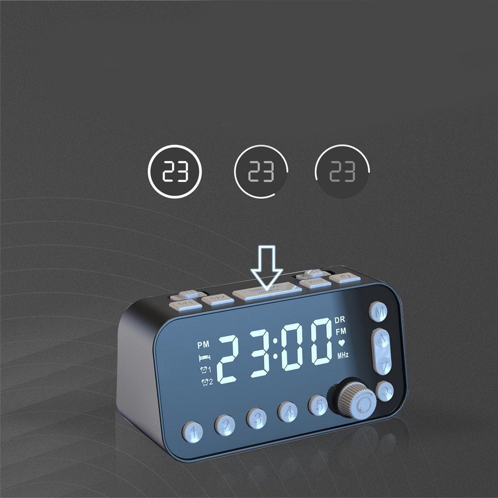 Đồng Hồ Báo Thức Có Đèn LED Chất Lượng Cao