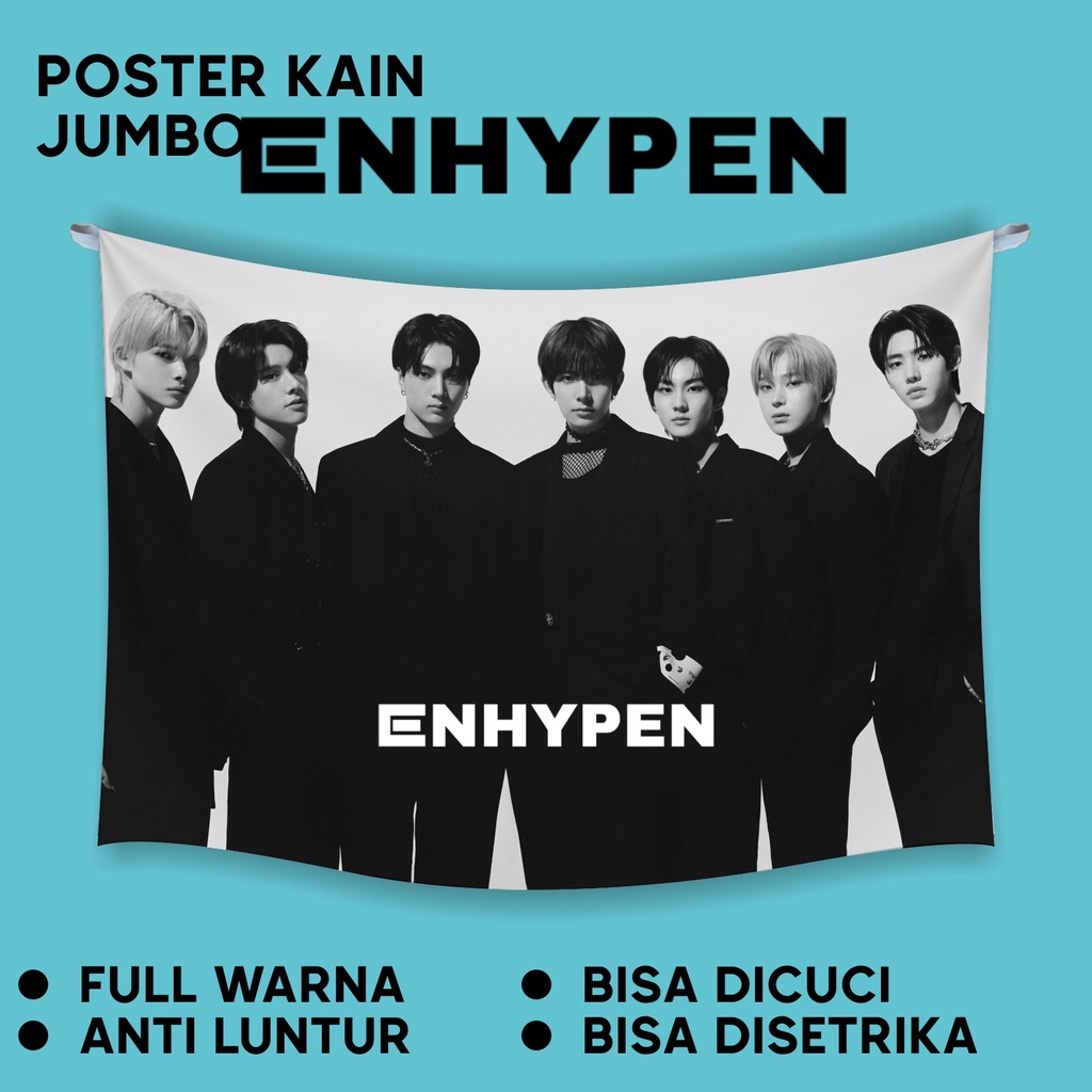 Áp Phích Vải jumbo Kpop Enhypen dimension