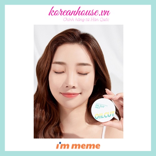 [Chính hãng] PHẤN PHỦ KIỀM DẦU I'M MEME SKIN MATTIFYING OIL CUT PACT 9.5g