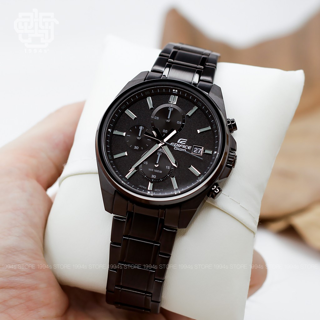 Đồng hồ nam Casio Edifice EFV-610 / EFV-610DC-1AV chống nước 100m, dây thép chính hãng