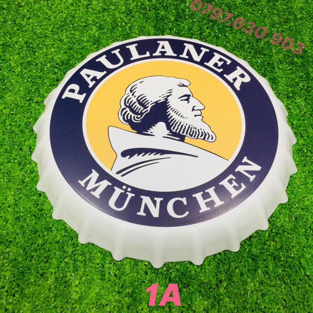 Nắp bia trang trí tiệm tóc , decor cửa hàng [ Loại lớn ]. | BigBuy360 - bigbuy360.vn