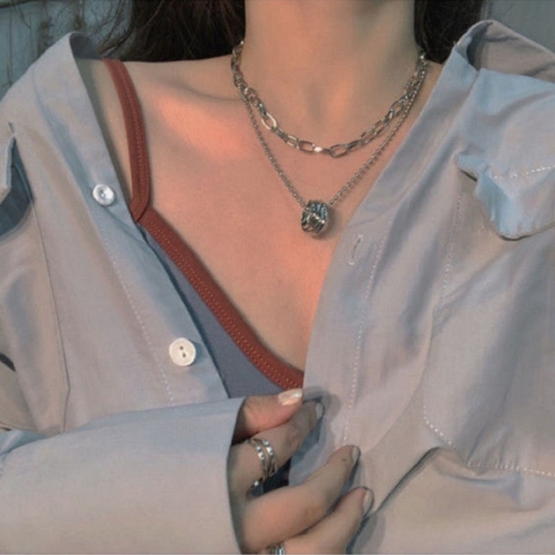 MANYUE Dây chuyền choker thời trang cá tính cho nữ