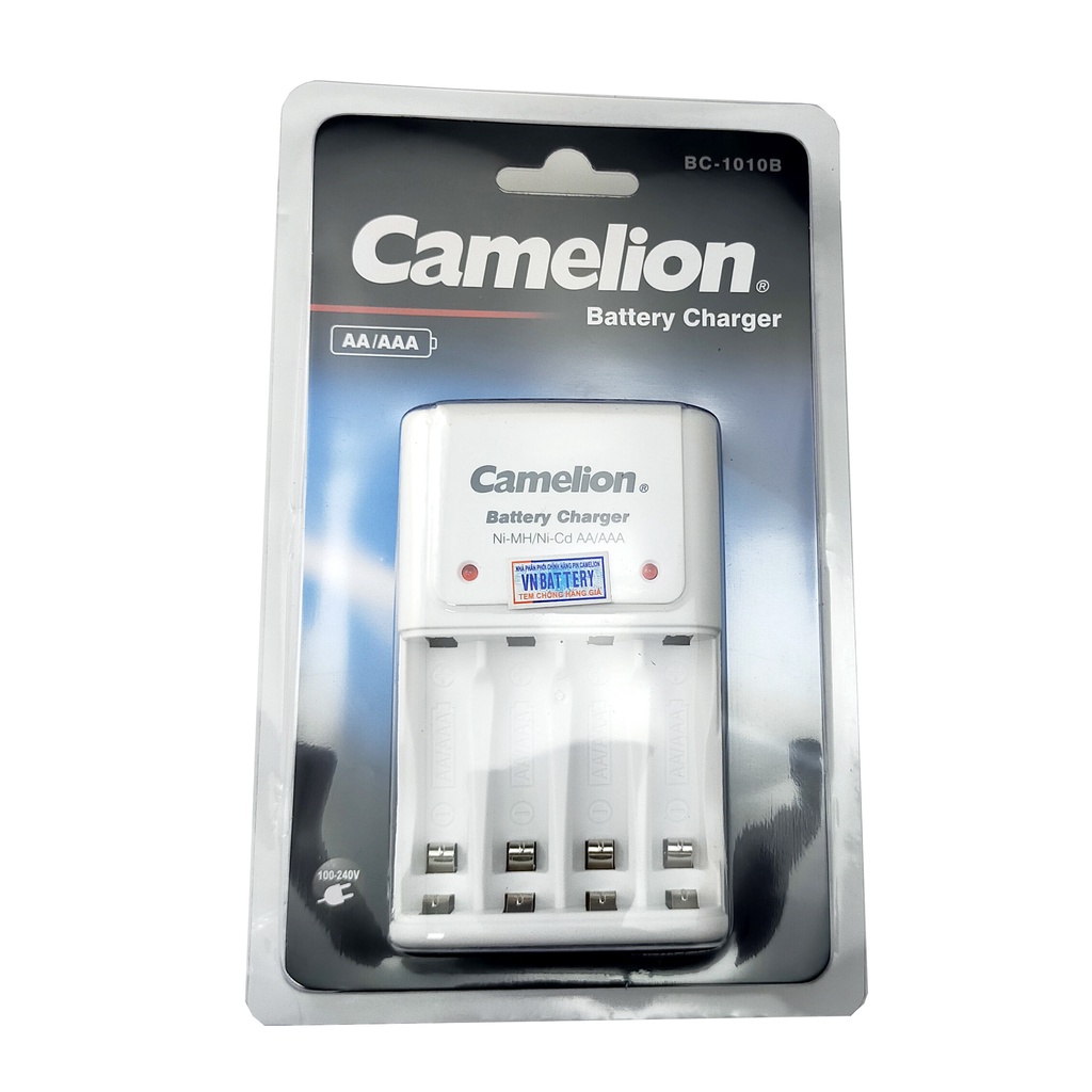 Bộ sạc Pin tiểu AAA  và AA  Camelion BC-1010B