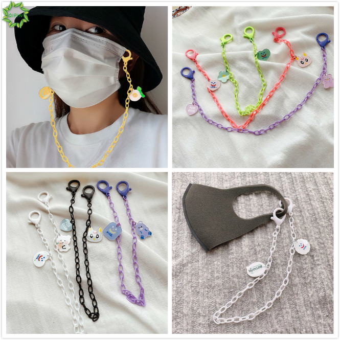 (Hàng Mới Về) 1 Dây Đeo Mắt Kính Qipin 55cm Chống Lạc Thiết Kế Đáng Yêu