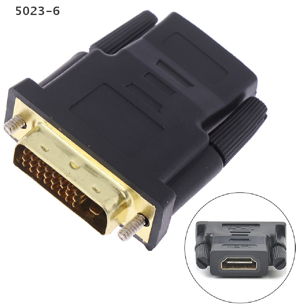 Đầu kết nối chuyển đổi 5023-6 HDMI sang VGA 24 + 1Pin DVI HDMI cho HDTV