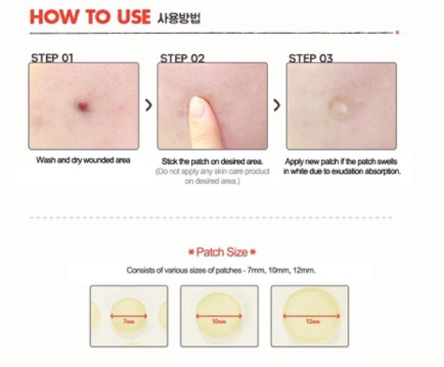 Miếng dán cho mụn Acne Pimple Master Patch