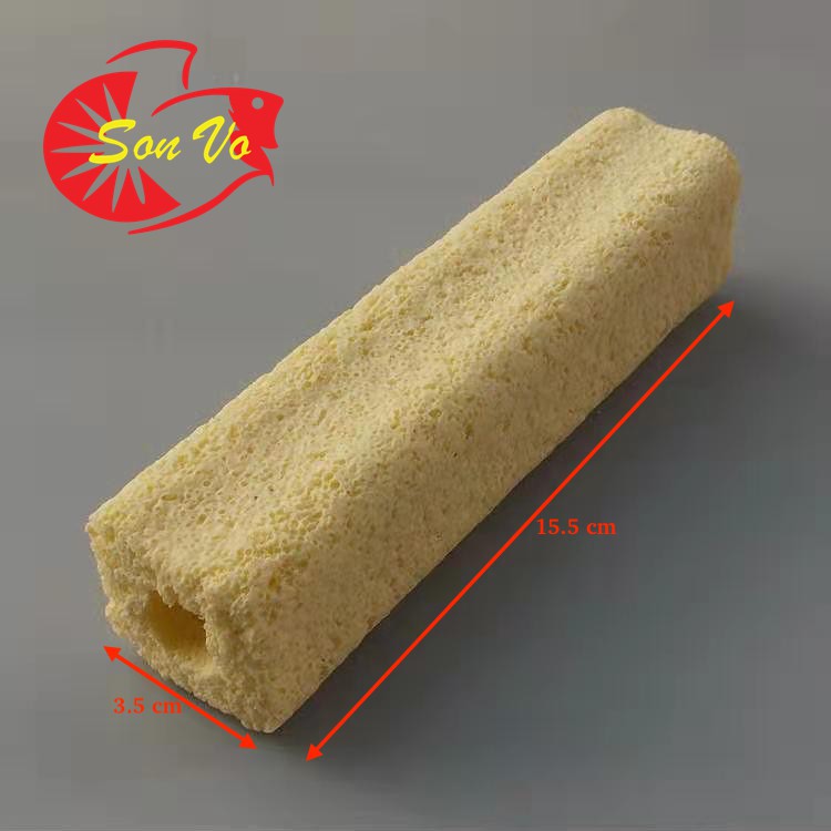 Thanh sứ cây lớn size 16x4CM lọc nước hồ cá cảnh