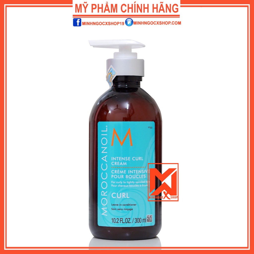 MOROCCANOIL KEM TẠO SÓNG XOĂN MOROCCANOIL INTENSE CURL CREAM 300ML CHÍNH HÃNG