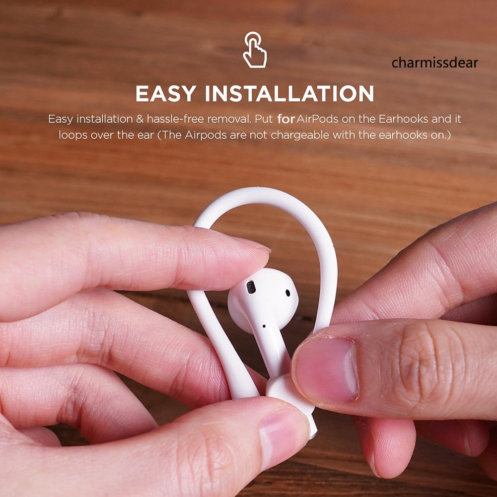 Set 2 móc đeo tai nghe bluetooth mini chống rơi cho Air-Pos 1 2