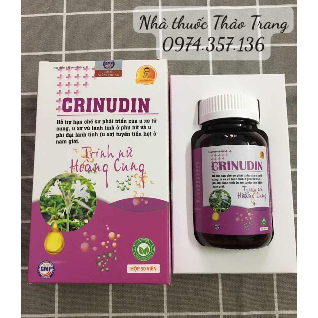 Trinh nữ hoàng cung (Gynenudin 600 mẫu cũ < CRINUDIN mới)