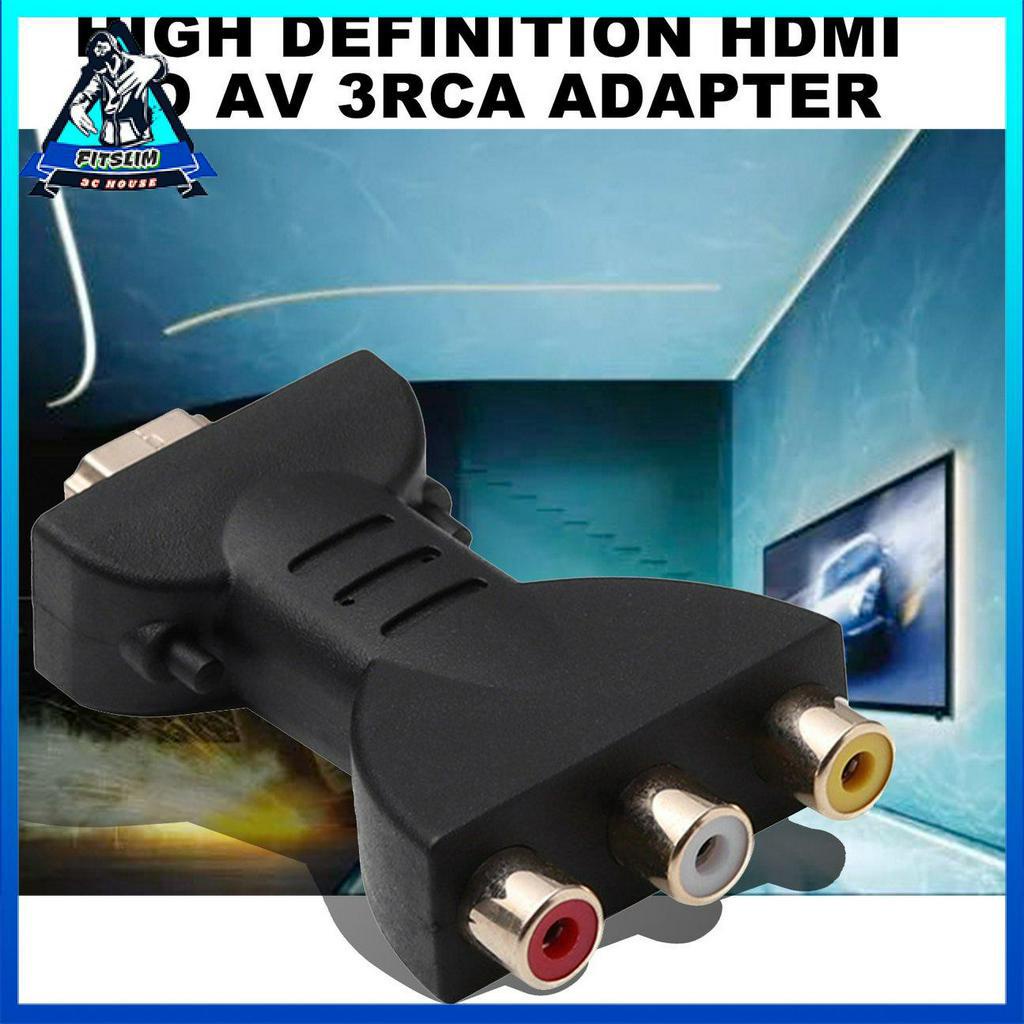 Bộ Chuyển Đổi Tín Hiệu Hdmi Sang 3 Rca Chuyên Dụng