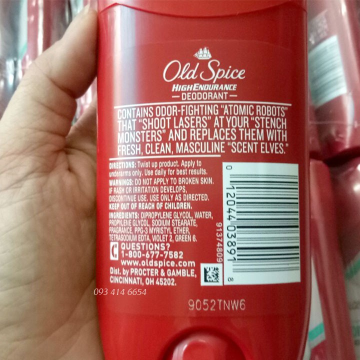 Lăn Khử Mùi Old Spice Pure Sport 85g CỦA MỸ