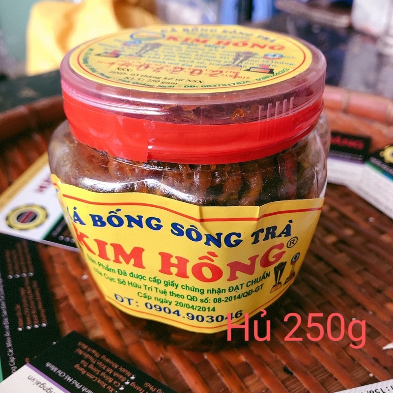 Cá Bống Sông Trà Thương Hiệu KIM HỒNG hũ 250g | BigBuy360 - bigbuy360.vn