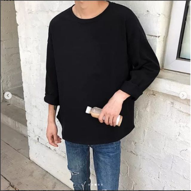 Áo sweater xẻ tà cá tính FOX unisex (3 màu) | BigBuy360 - bigbuy360.vn