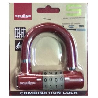 Ổ Khóa Số Dạ Quang SCHONE SC-801 Cao Cấp ( Màu Đỏ )