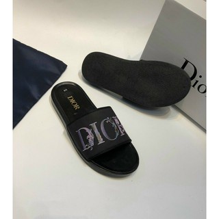 Dép nam quai ngang in họa tiết nhiều màu đế cao su đi êm chân hàng hot trend