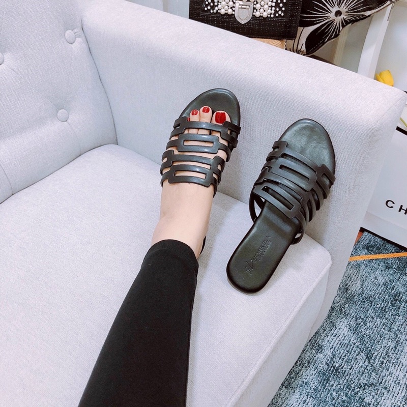 Dép nữ bản ngang cắt LAZE full màu cực đẹp (ảnh thật) - Chị Chảnh Store