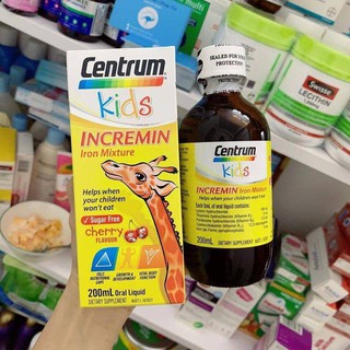 Centrum Kids - Siro Ăn Ngon Giúp Bé Tăng Chiều Cao, Tăng Sức Đề Kháng 200ml Úc