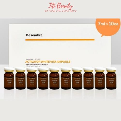 Tế bào gốc trẻ hóa da Désembre A+ Activator De-Aging Ampoule  hộp 10 lọ/7ml chống lão hóa giảm nhăn mờ thâm nám