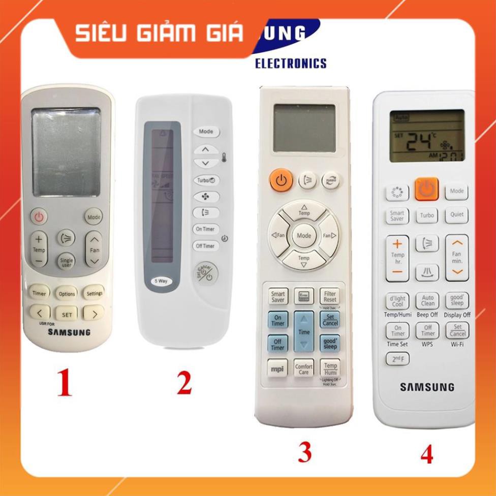 Điều Khiển Điều Hoà SAMSUNG - Remote máy lạnh SAMSUNG Các Loại Đa Năng [CHỌN MẪU] - Giá tốt nhất