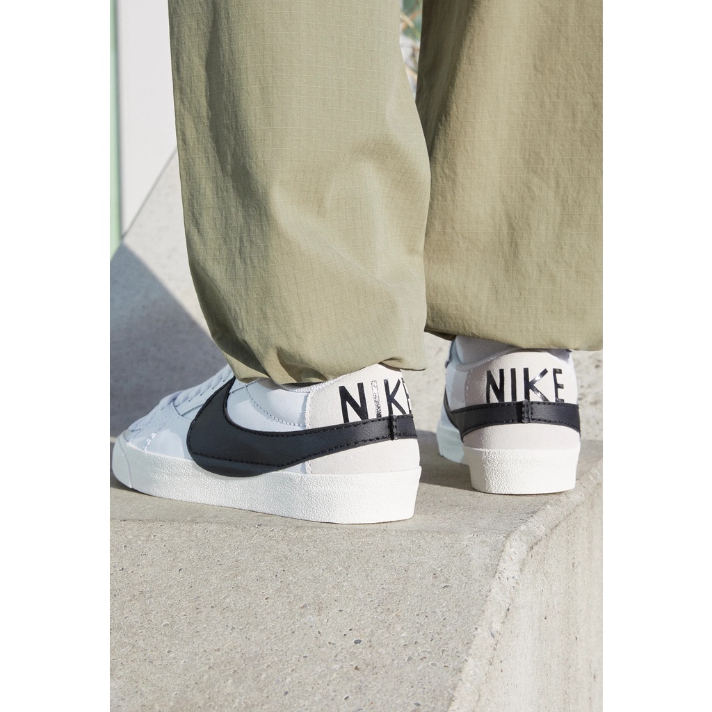 Giày Nike Blazer Low Jumbo Chính Hãng💙SIMPLE SNEAKER💙 Nike Blazer '77 Jumbo White Black