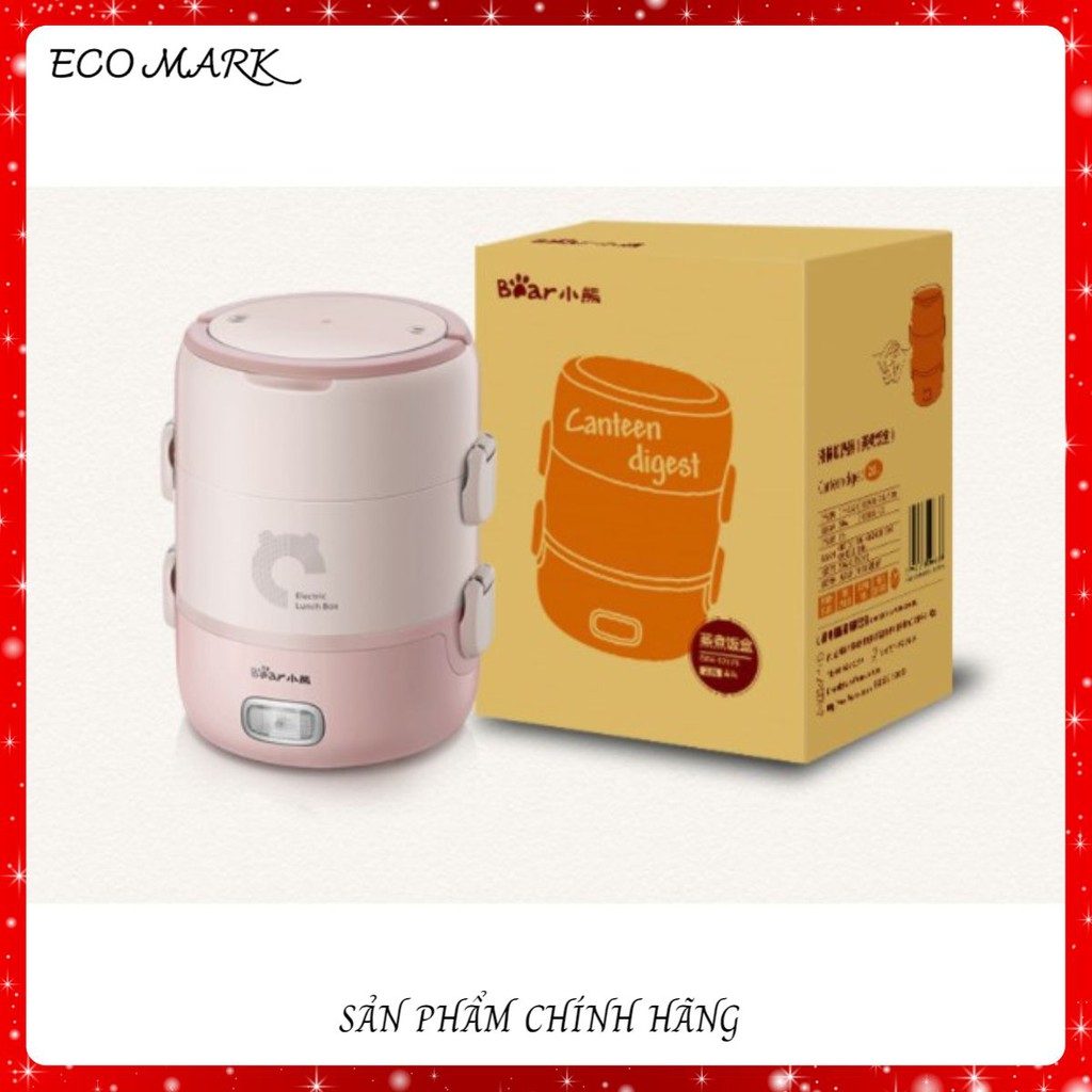 [Hàng loại 1] Hộp cơm cắm điện Bear DFH-B20S6, giữ nhiệt, nấu chín và hâm nóng thức ăn, độ bền cao | BigBuy360 - bigbuy360.vn