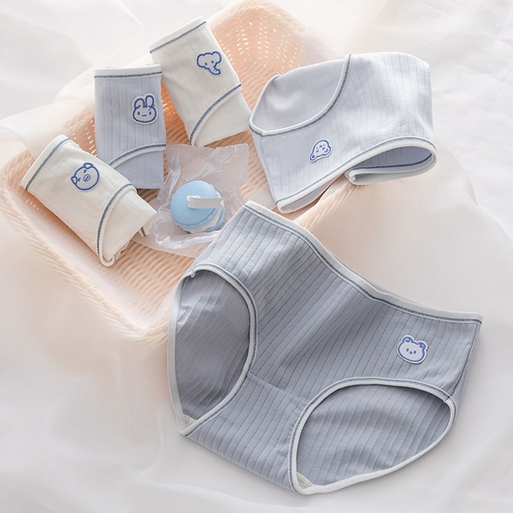 Quần lót nữ cotton thấm hút mồ hôi siêu tôn dáng gợi cảm kháng khuẩn khử mùi họa tiết đẹp và dễ thương JOCOSI L861
