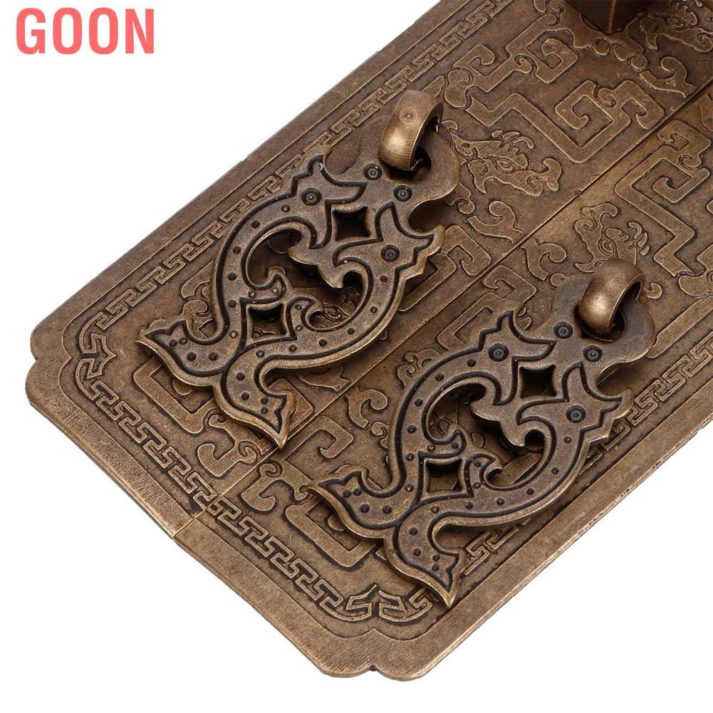 Goon Tay Nắm Cửa Tủ Quần Áo Bằng Đồng Phong Cách Trung Hoa Cổ Điển