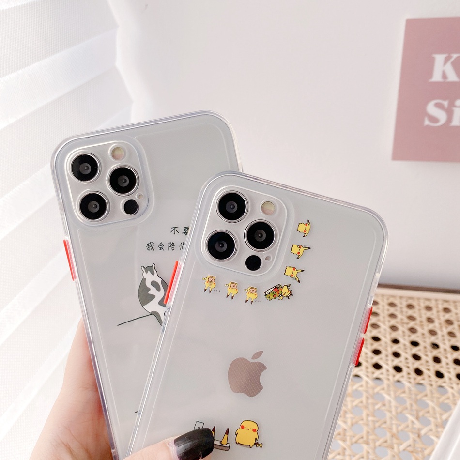 Ốp điện thoại silicon màu trơn cho iPhone 12 Pro Mini 11 11pro Max X Xs Max Xr 7 8 Plus Se 2020 2 | BigBuy360 - bigbuy360.vn