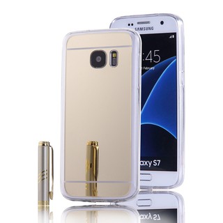 For [ Samsung S7 / G930 ] Mirror Soft TPU Silicone Back Phone Case