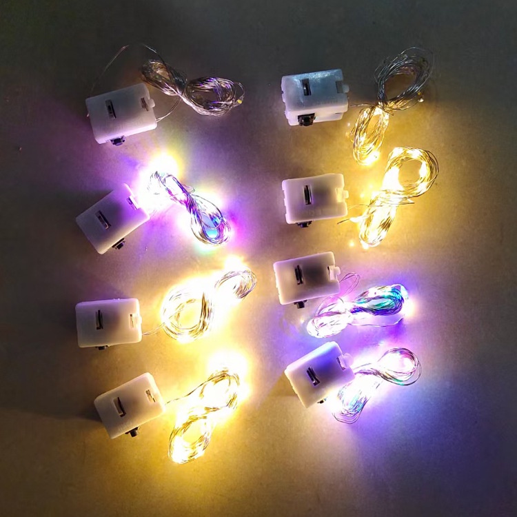 Dây Đèn LED 1M 2M Trang Trí Đẹp Mắt