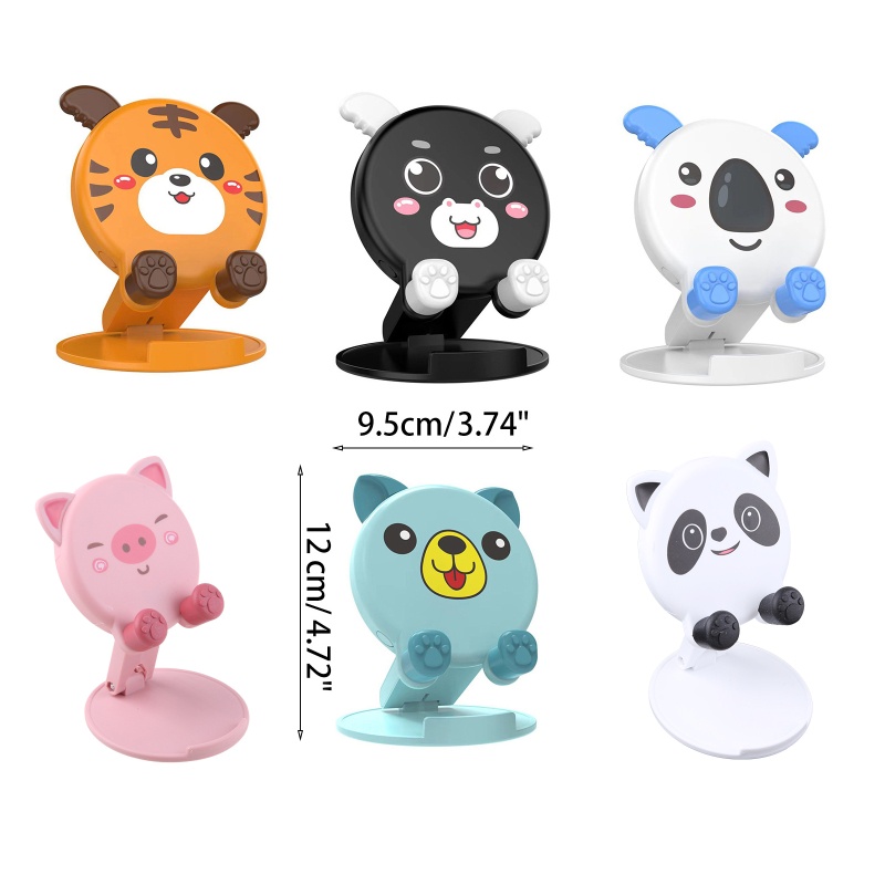 Giá Đỡ Điện Thoại Để Bàn Hình Động Vật Đáng Yêu