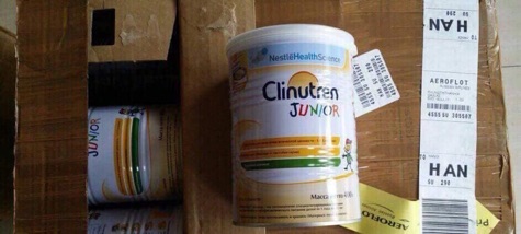 Sữa béo ClinNutren Junior Nga 400g