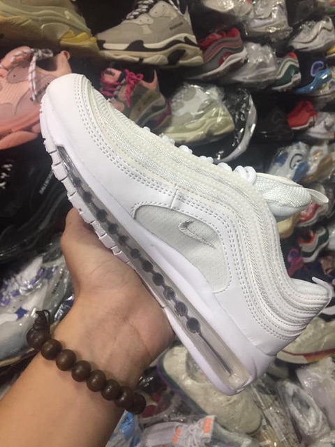 Giày Thể Thao Ni-ke Ari Max 97 Full Trắng- Full Box